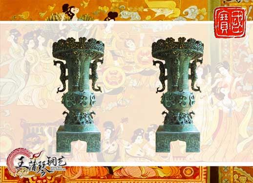 曾侯乙銅尊，武漢東湖賓館雕塑